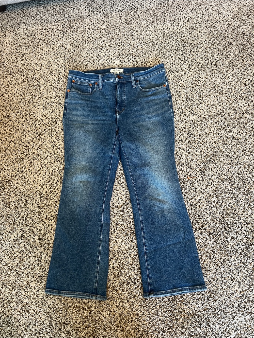VGUC Madewell Cali Demi Denim Boot. size 31